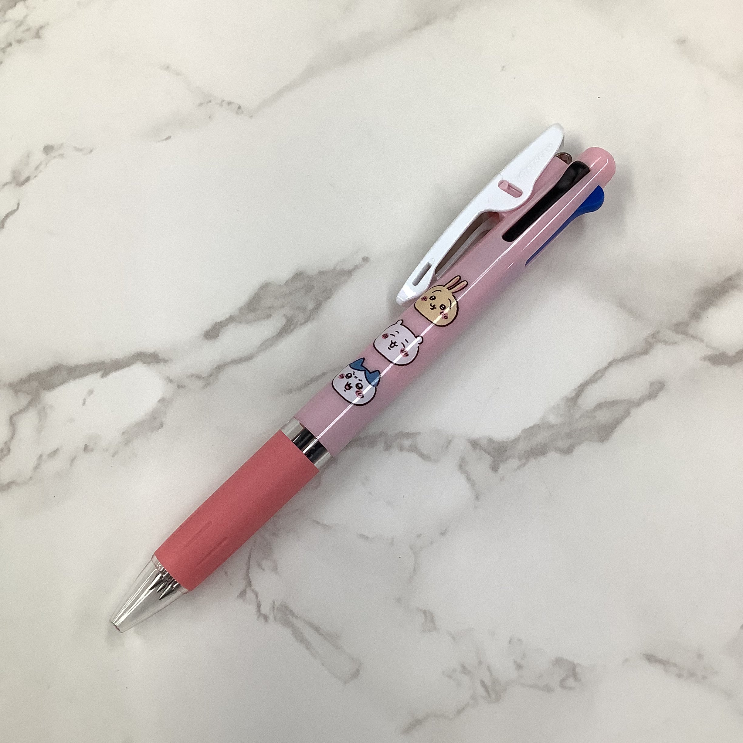 ちいかわ　3色ボールペン　ピンク　※8/6~8/13順次発送予定