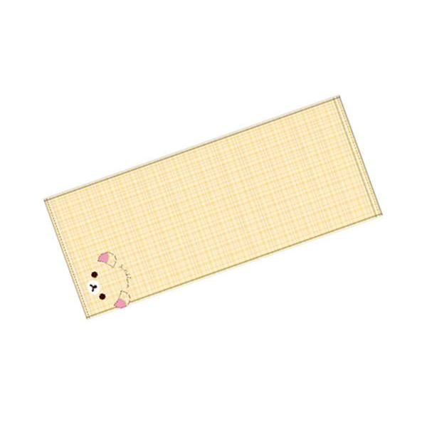 リラックマ イエロー フェイスタオル ※1/14までに順次発送予定