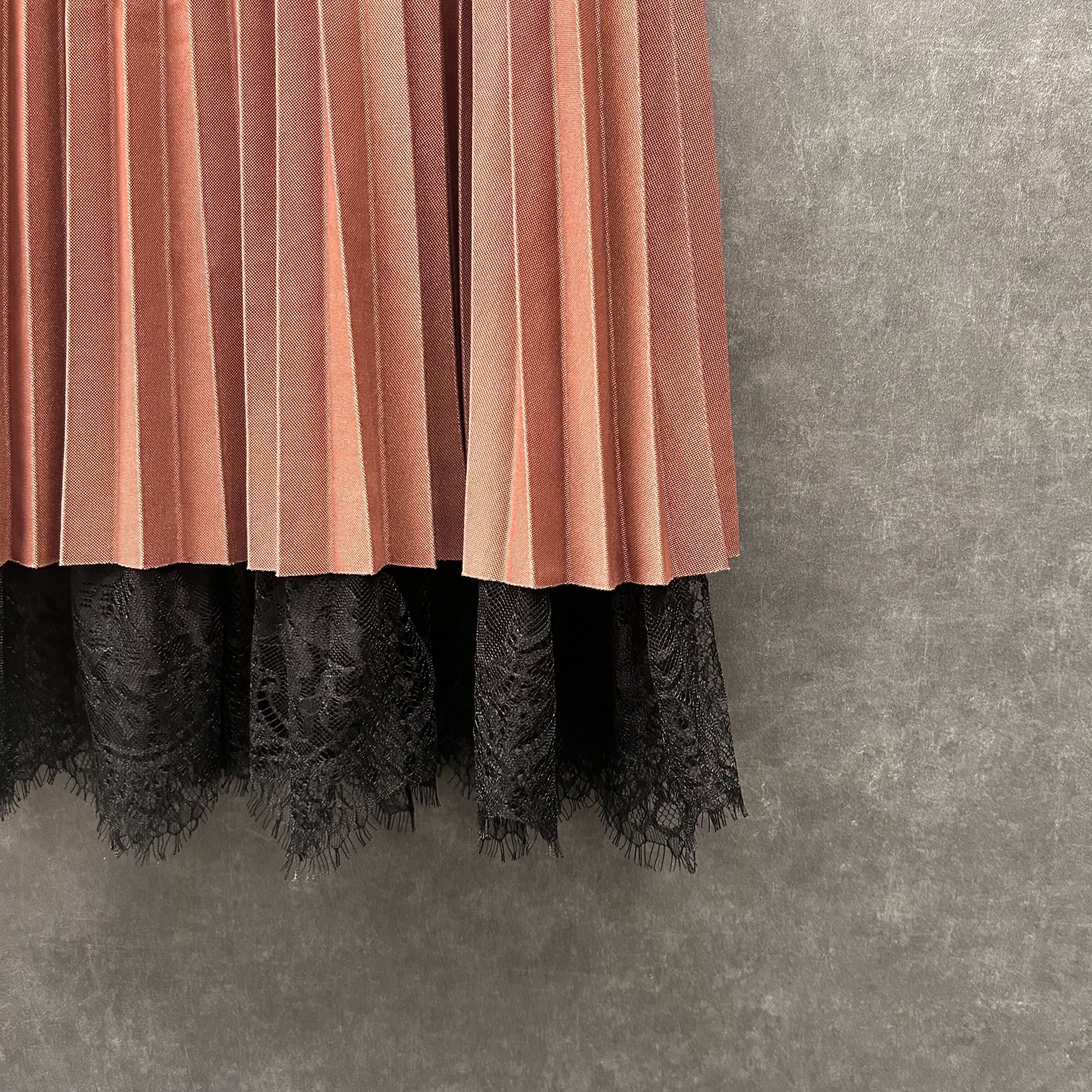 リバーシブルレースチュールスカート ピンク※4/8迄に順次発送予定