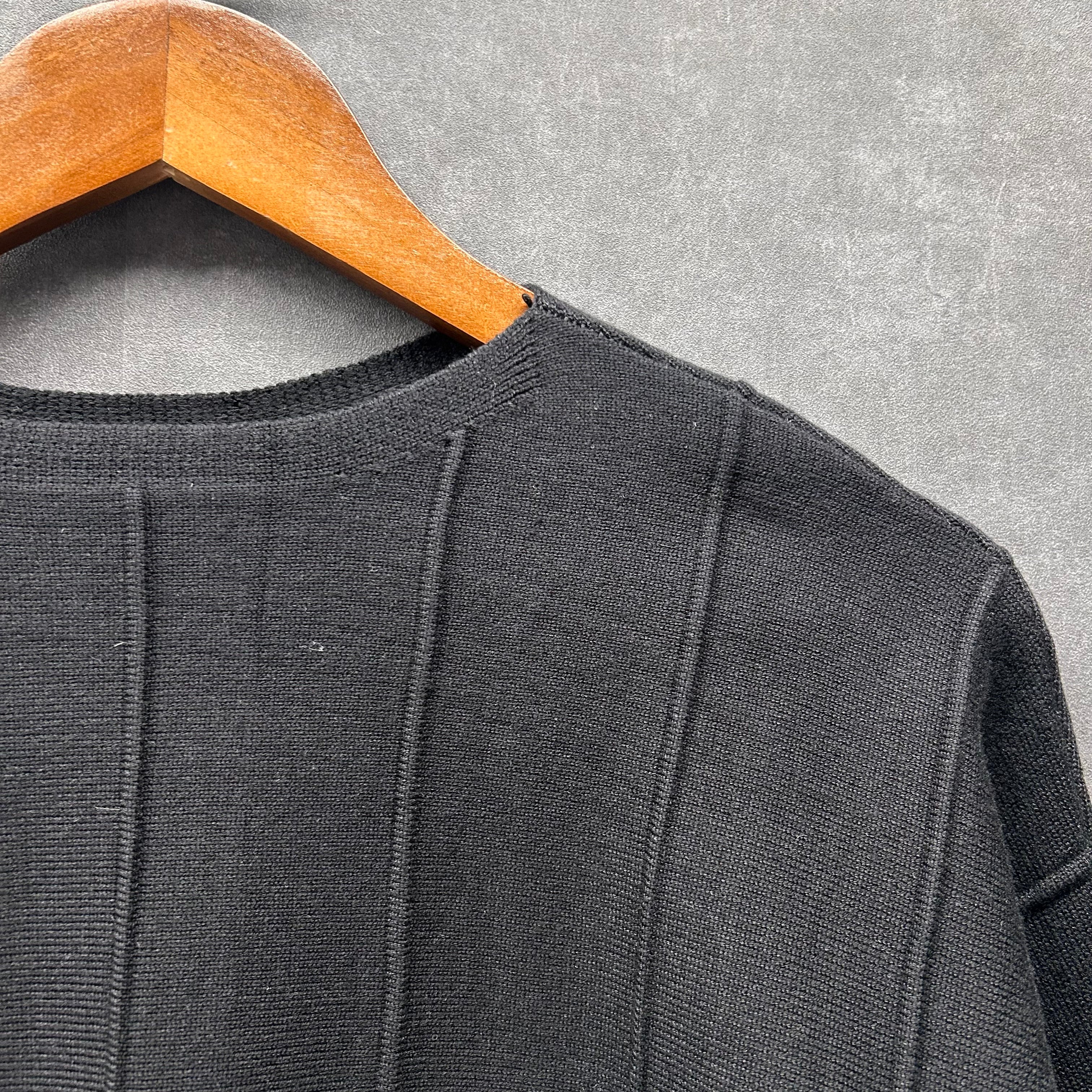 ドルマンセーター ブラック※3/25迄に順次発送予定