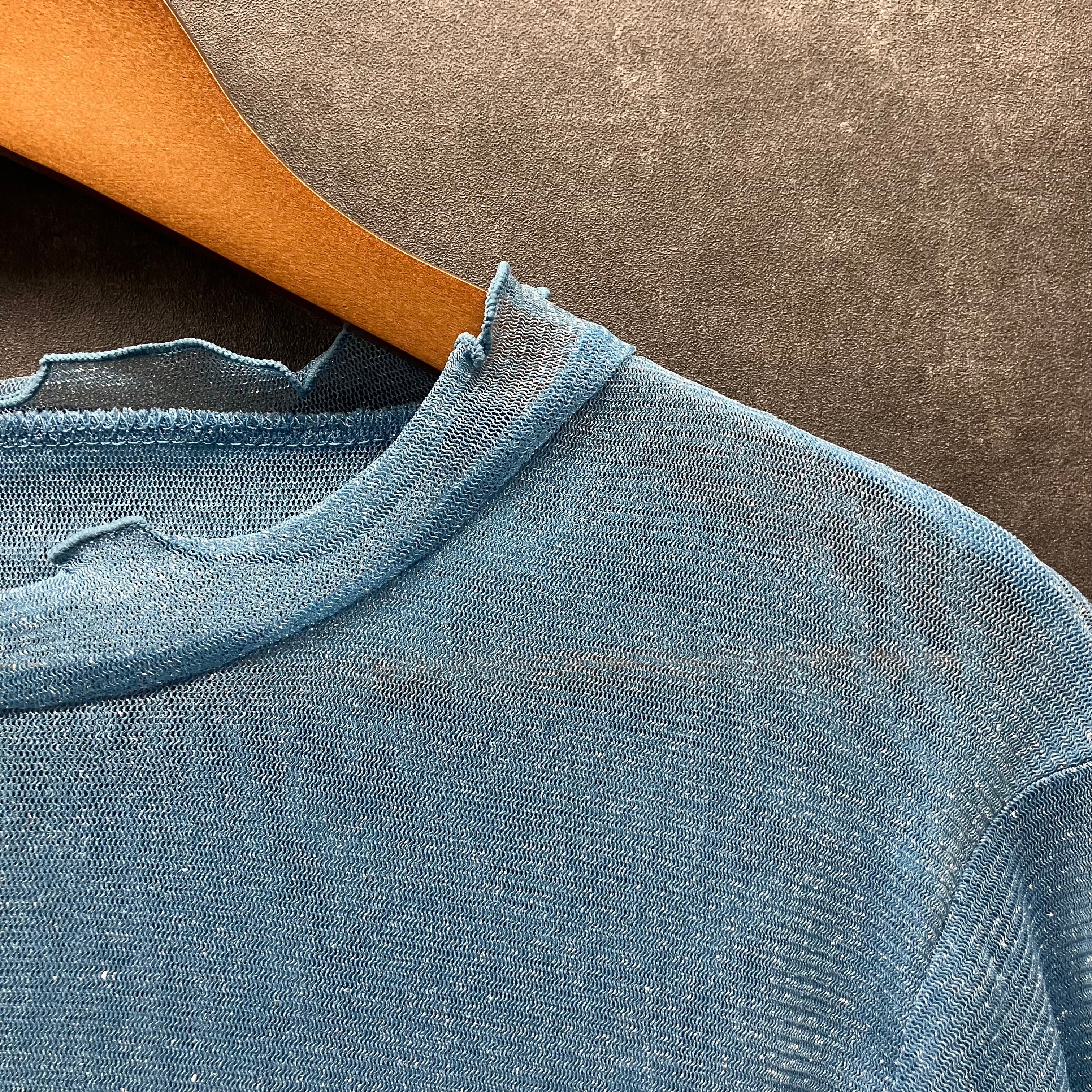 ラメシアートップス ブルー※4/1迄に順次発送予定