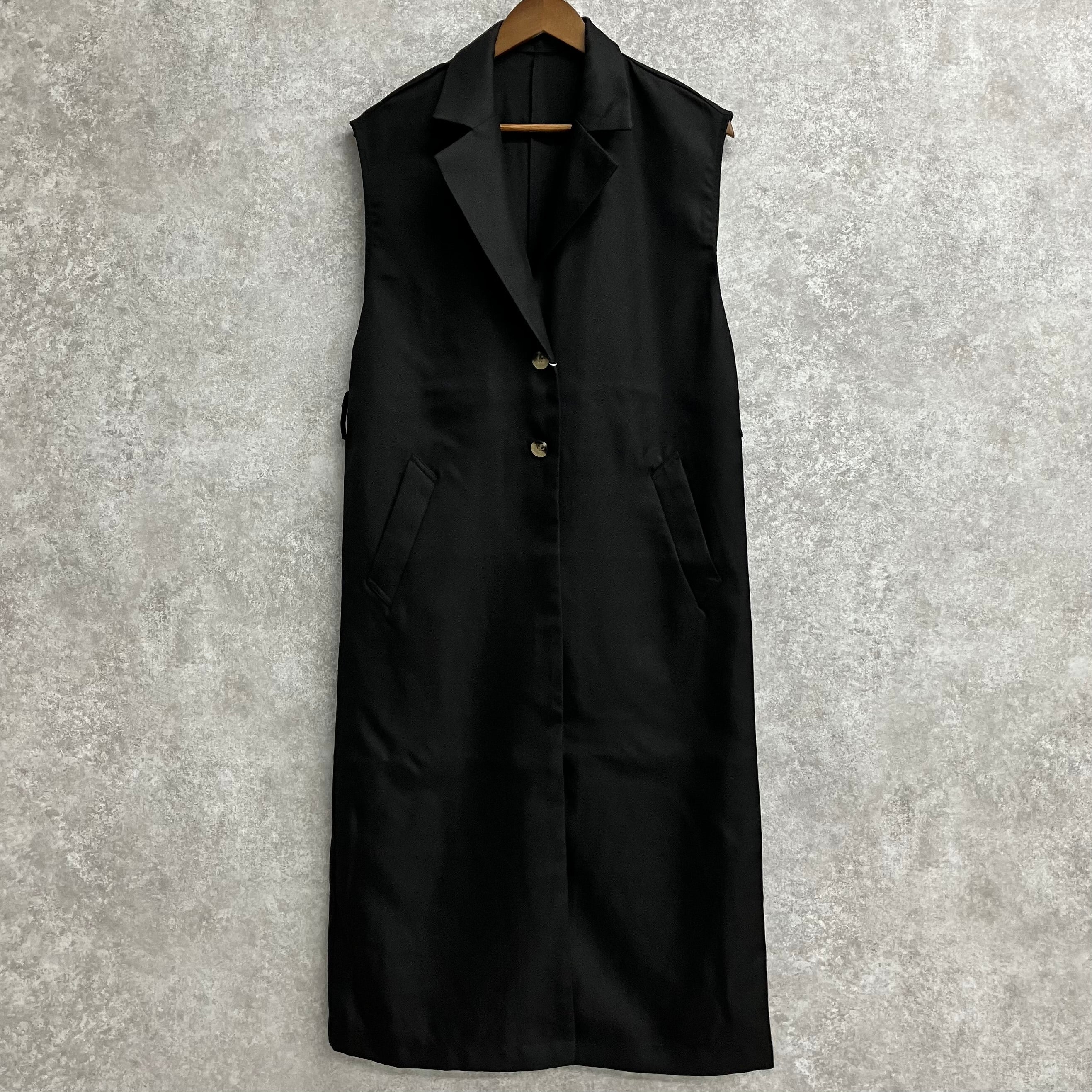 ロングトレンチジレ ブラック※4/15迄に順次発送予定