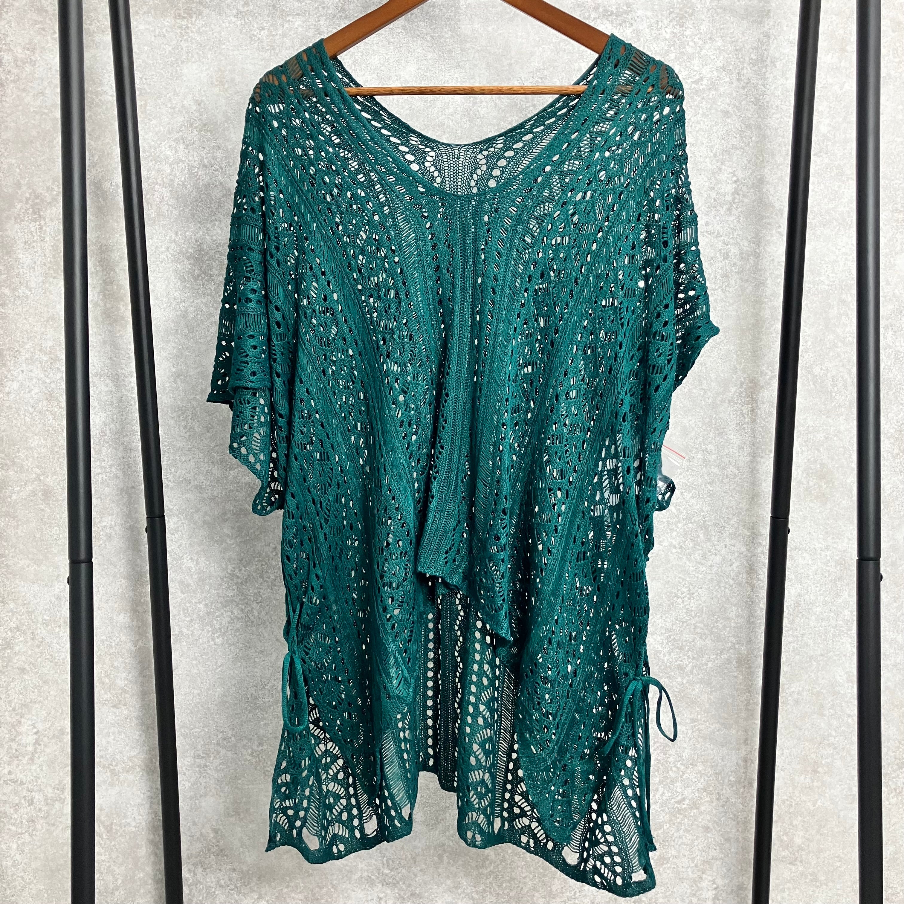 ジレニット　グリーン※4/30～5/6までに順次配送予定