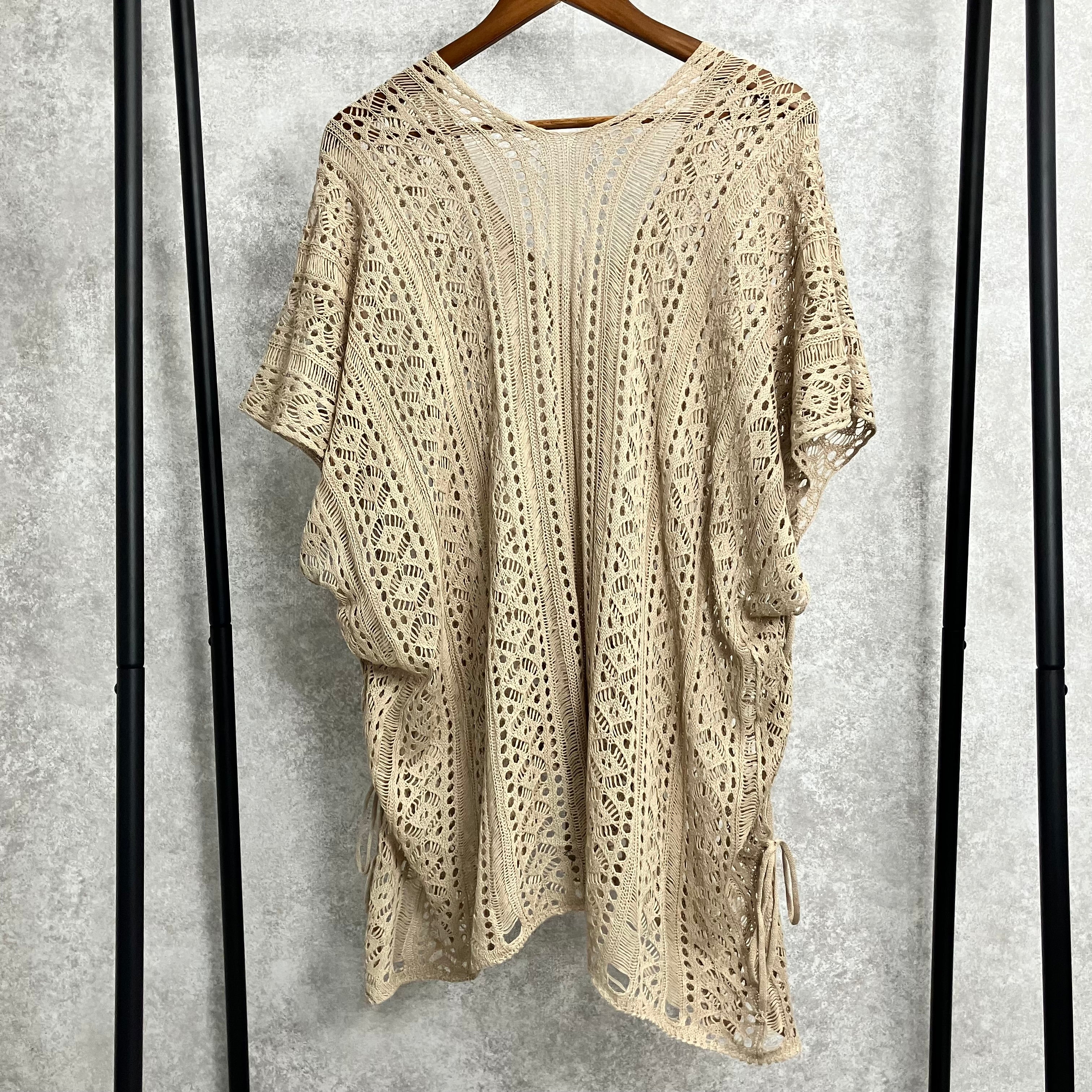 ジレニット　ベージュ※4/30～5/6までに順次配送予定