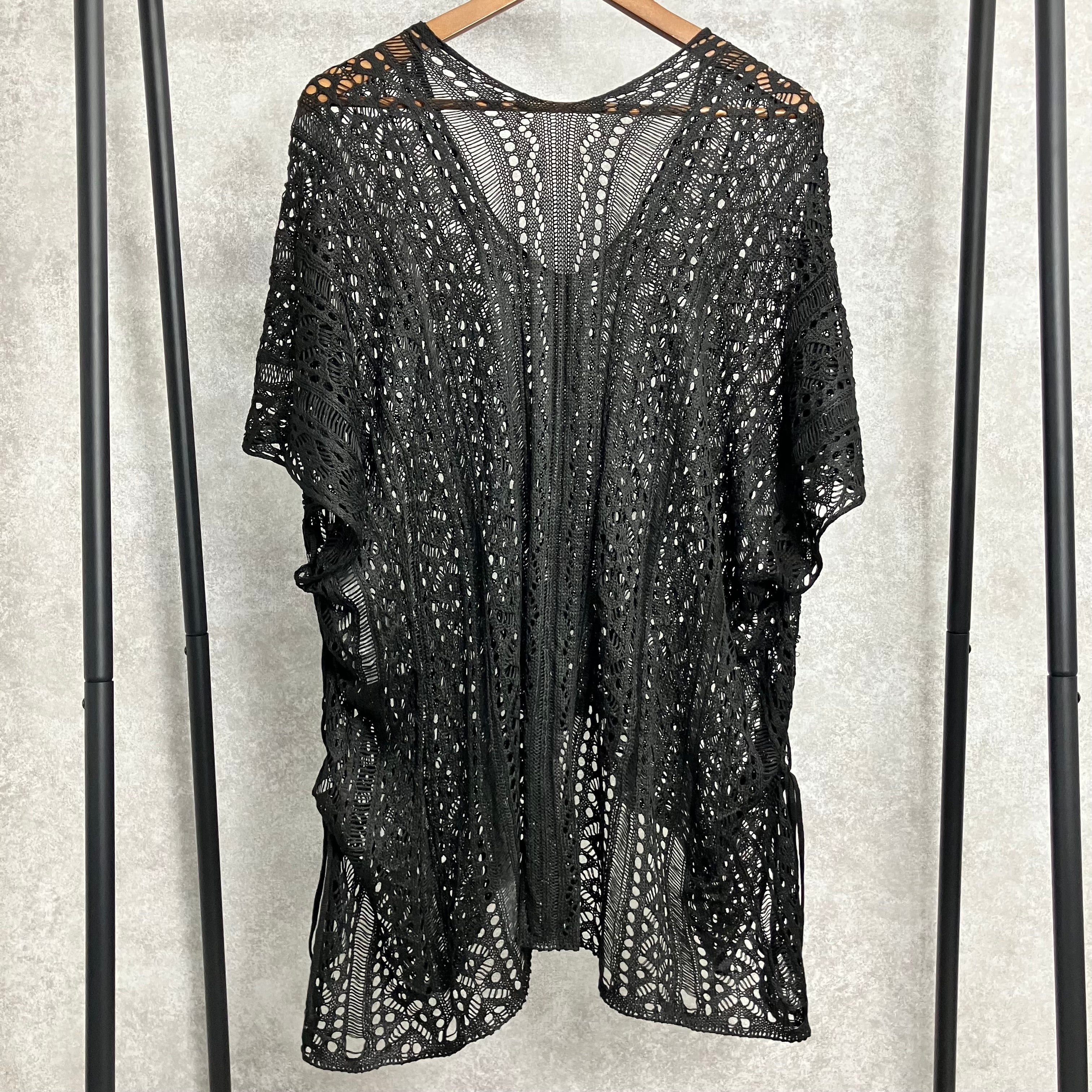 ジレニット　ブラック※4/30～5/6までに順次配送予定