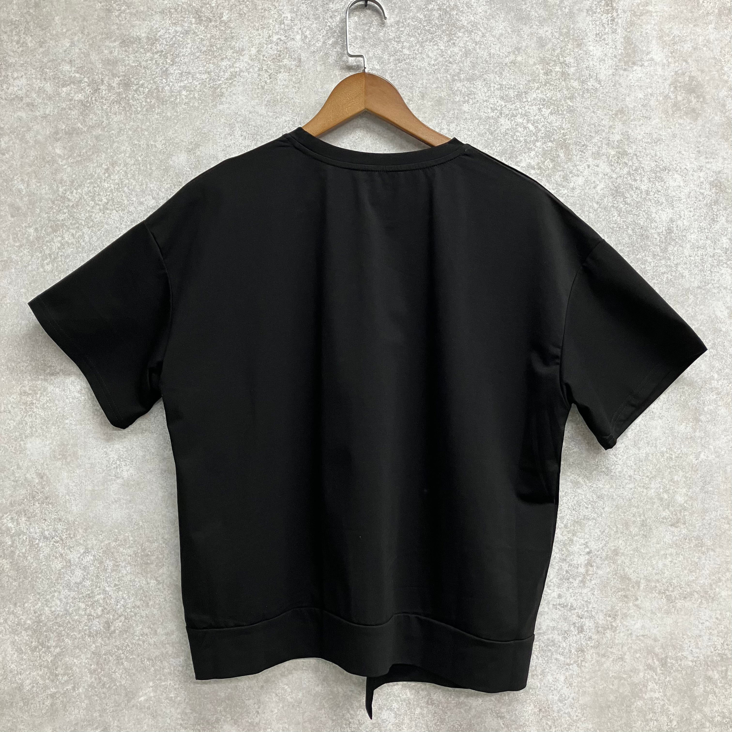 ストリングTシャツ　ブラック※5/21～27迄に順次発送予定