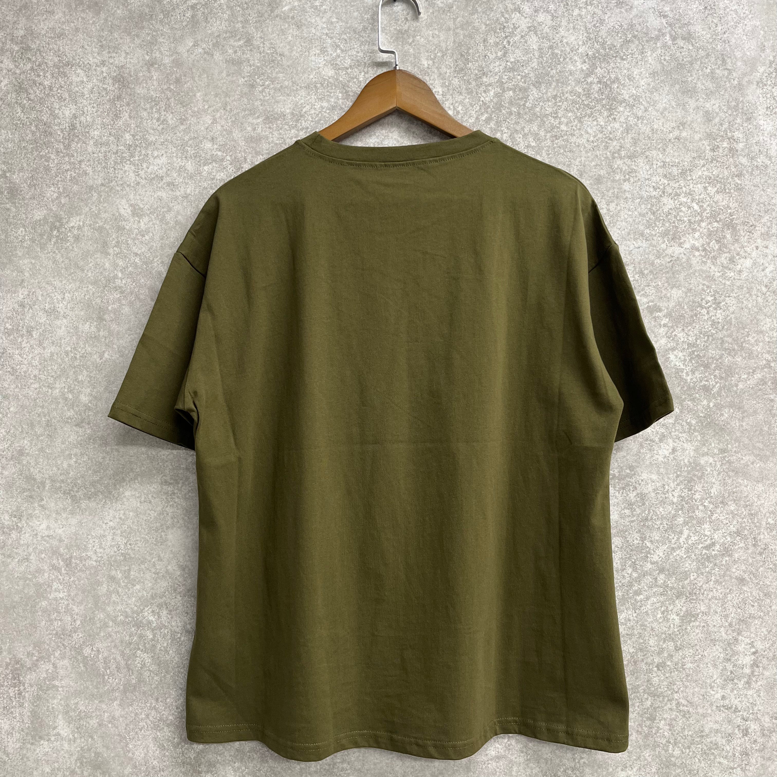 ドッググラフィックTシャツ カーキ※4/1迄に順次発送予定