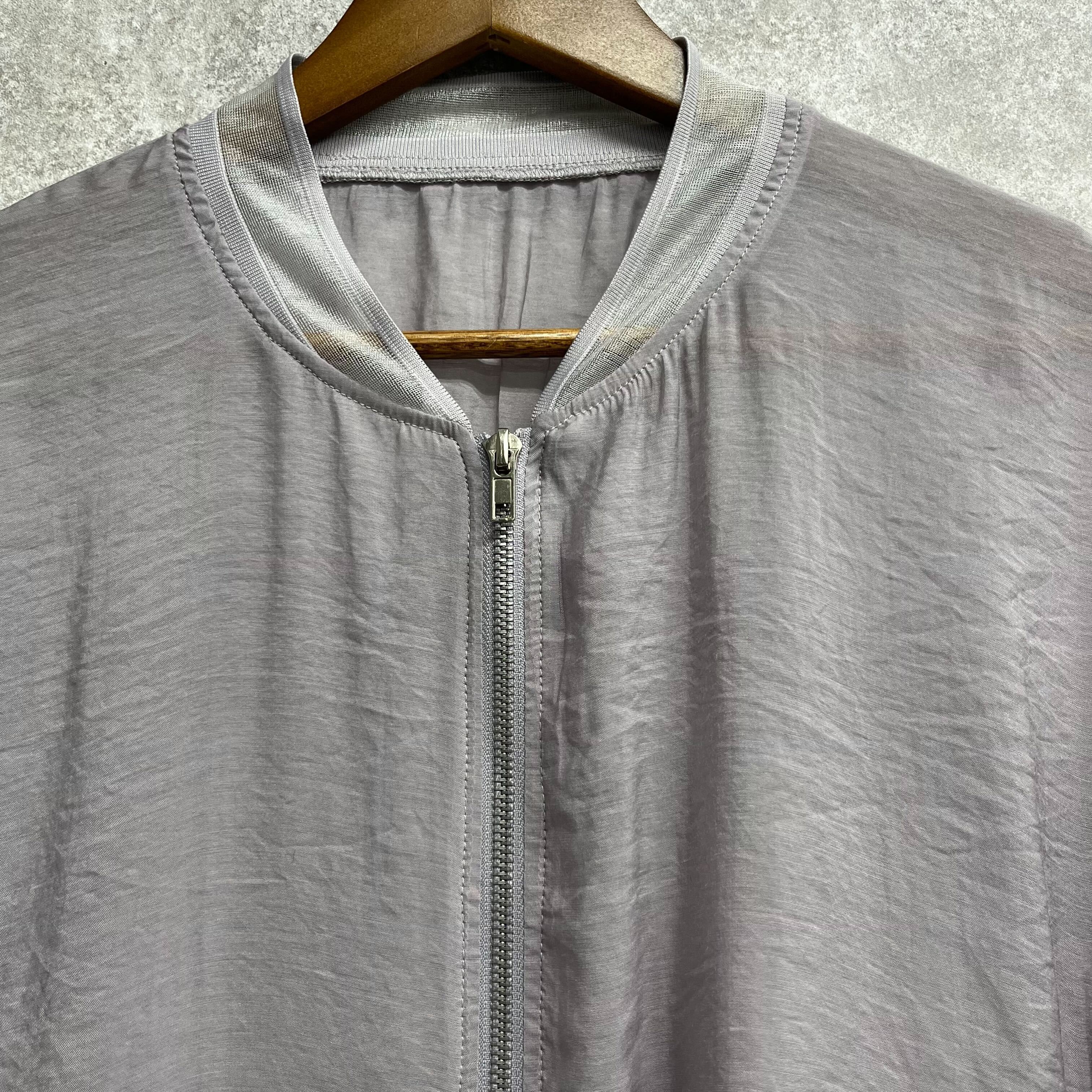 シースルーレーヨンブルゾン グレージュ※4/8迄に順次発送予定