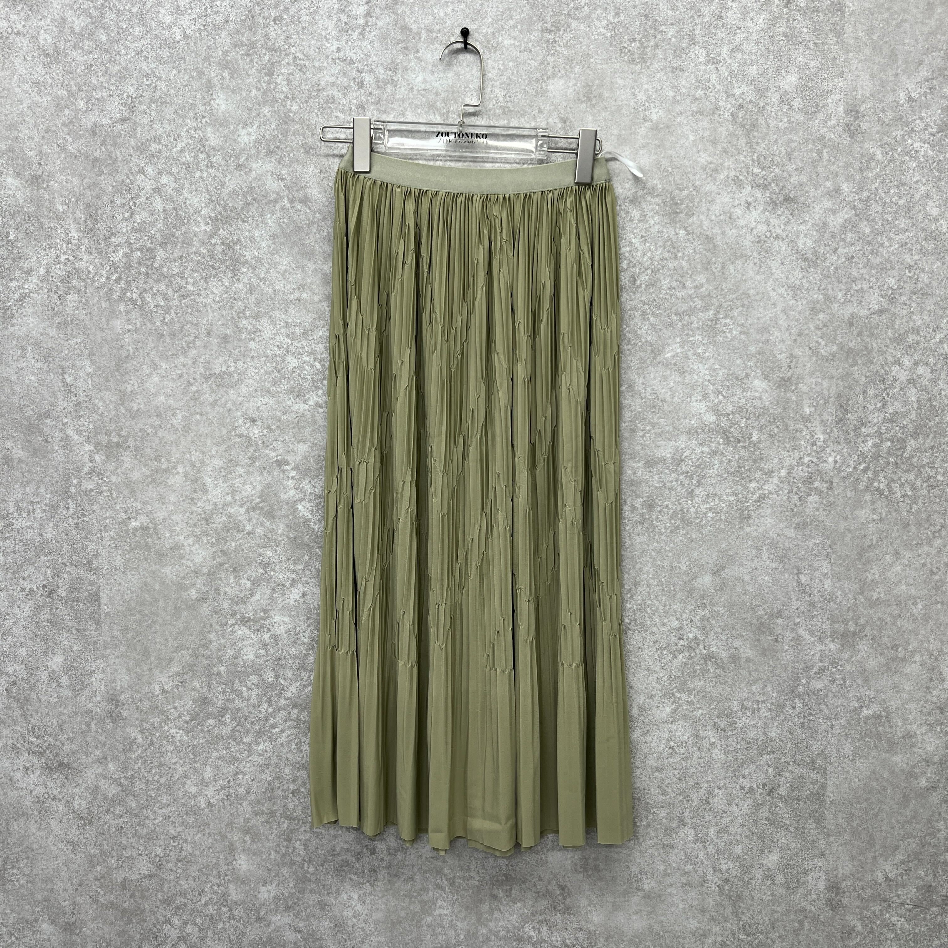 ロングスカート グリーン ※10/7迄に順次発送予定
