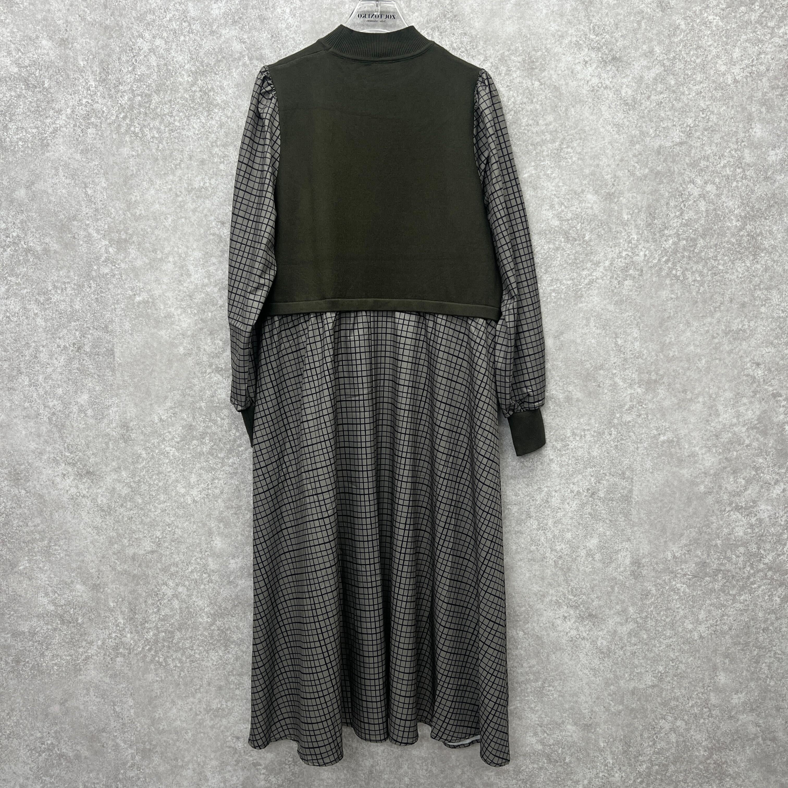 ドッキングワンピース グリーン ※10/7迄に順次発送予定