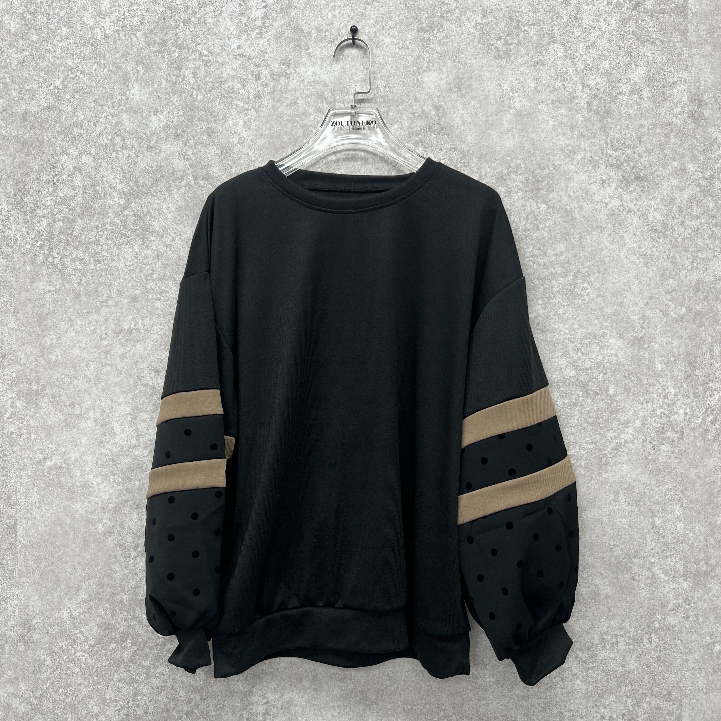 プルオーバーライン ブラック  ※10/7迄に順次発送予定