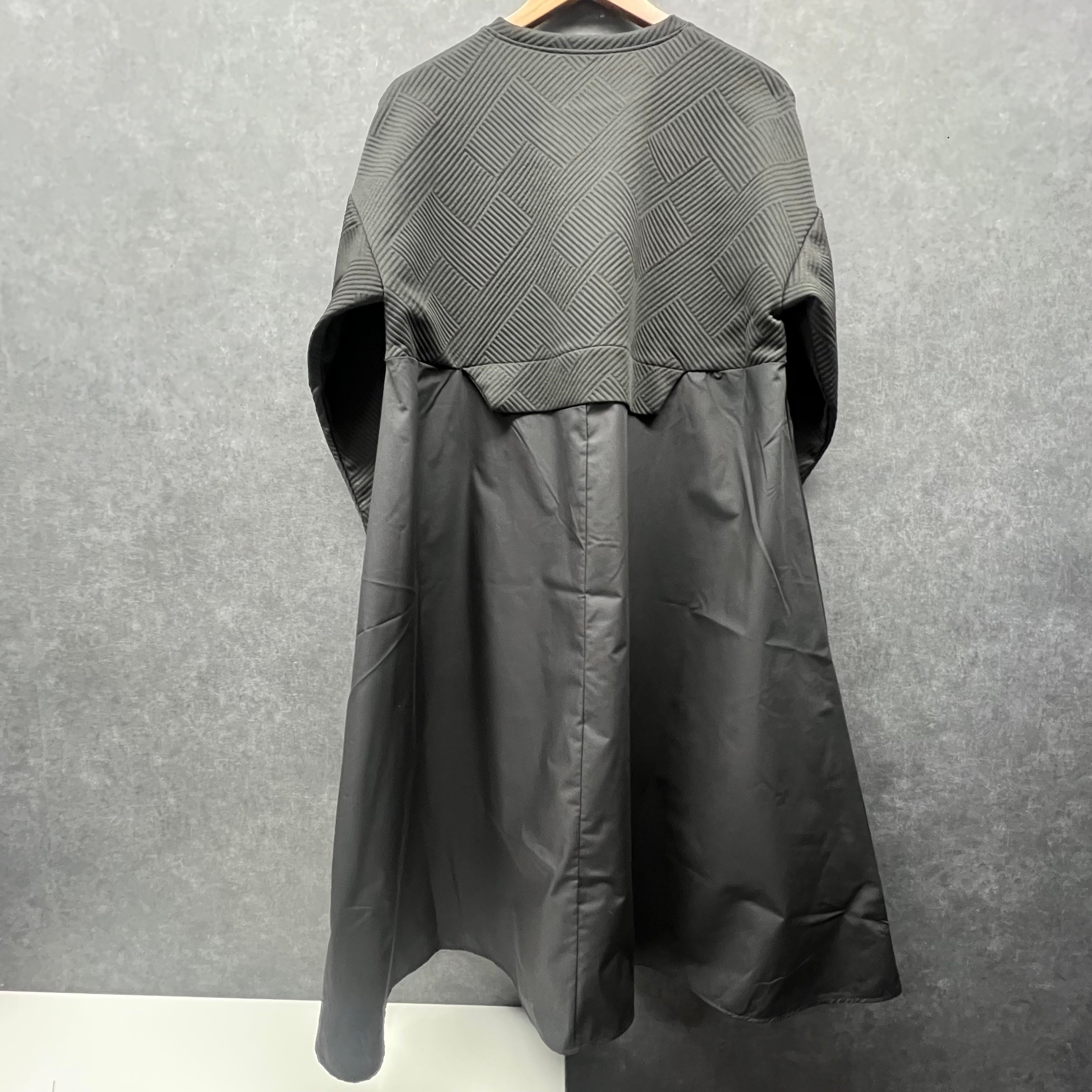 ジャガードトップスドッキングワンピース　ブラック　※2/25迄に順次発送予定