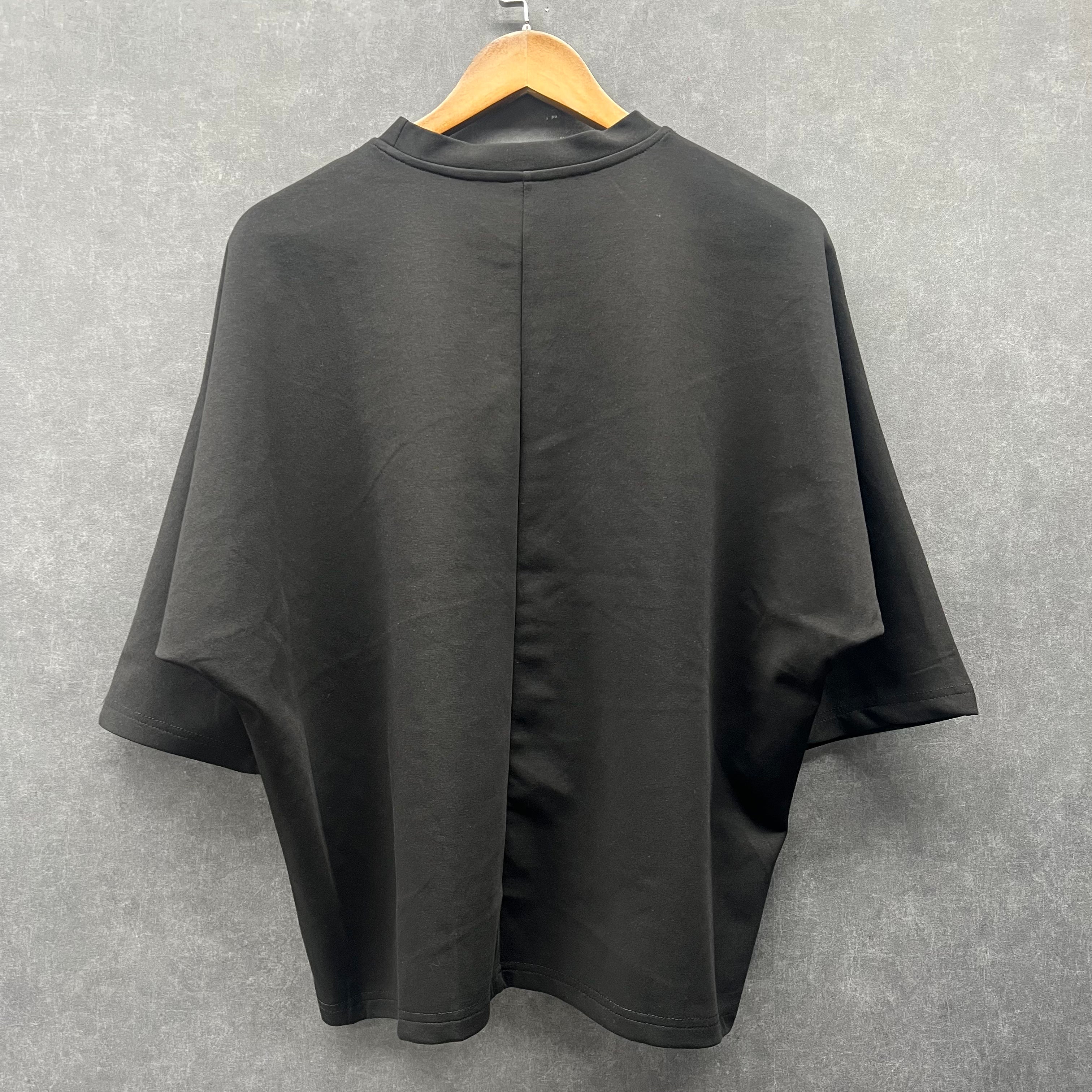 ブラックショートスリーブプリントティー※2/25迄に順次発送予定