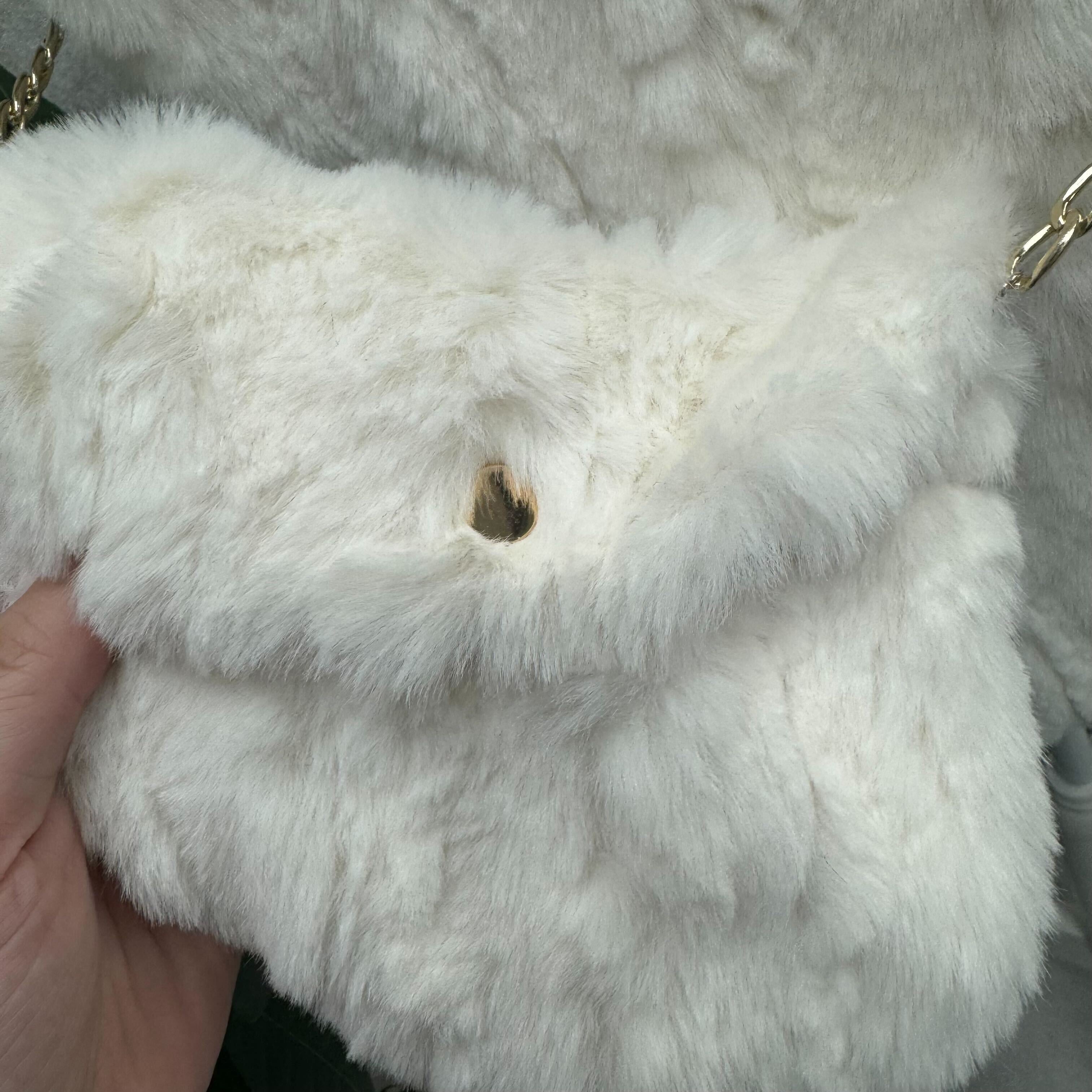 ファーベスト・チェーンバッグセット ホワイト ※10/21迄に順次発送予定