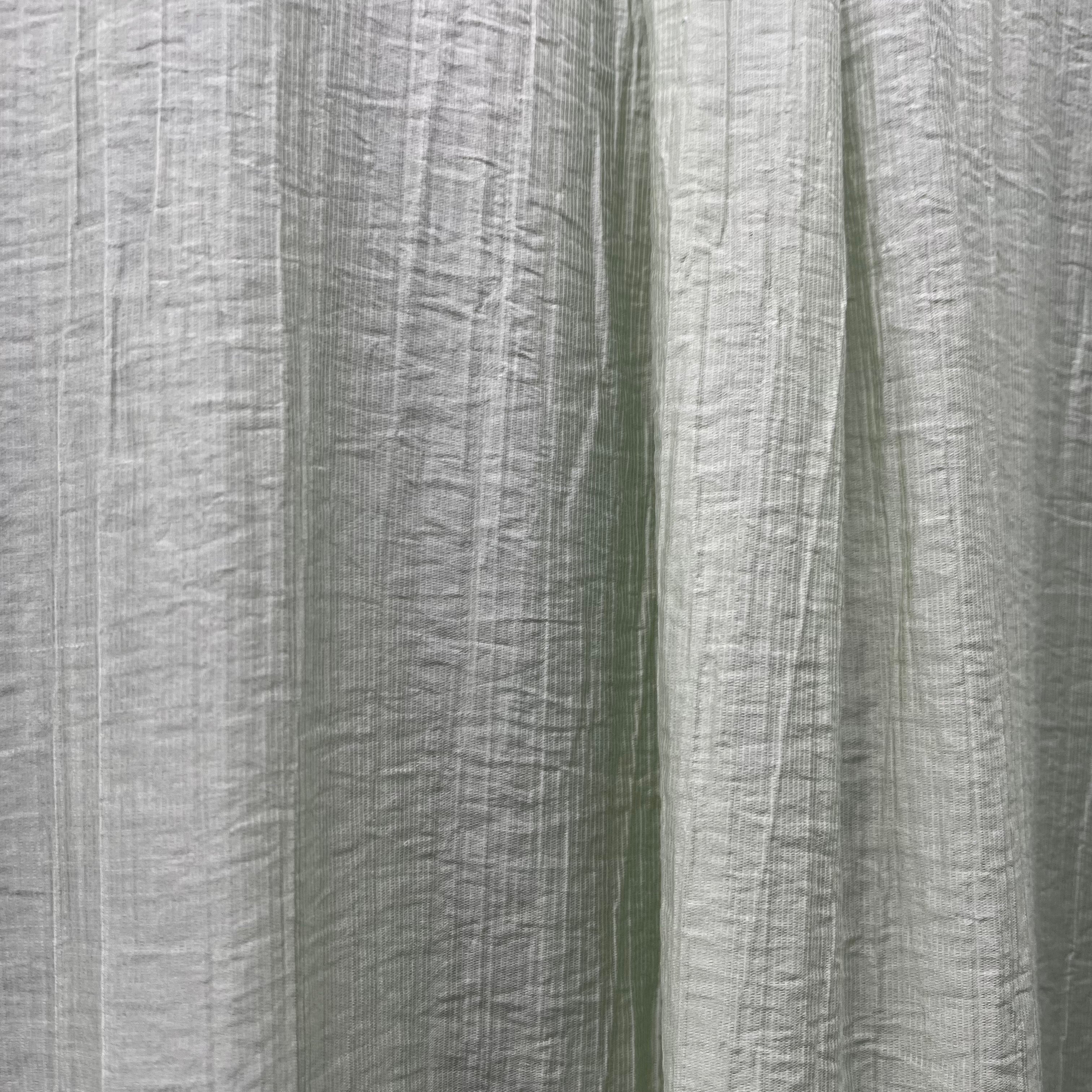 ガーゼ風シャツワンピース グリーン　※2月上旬頃に順次発送予定