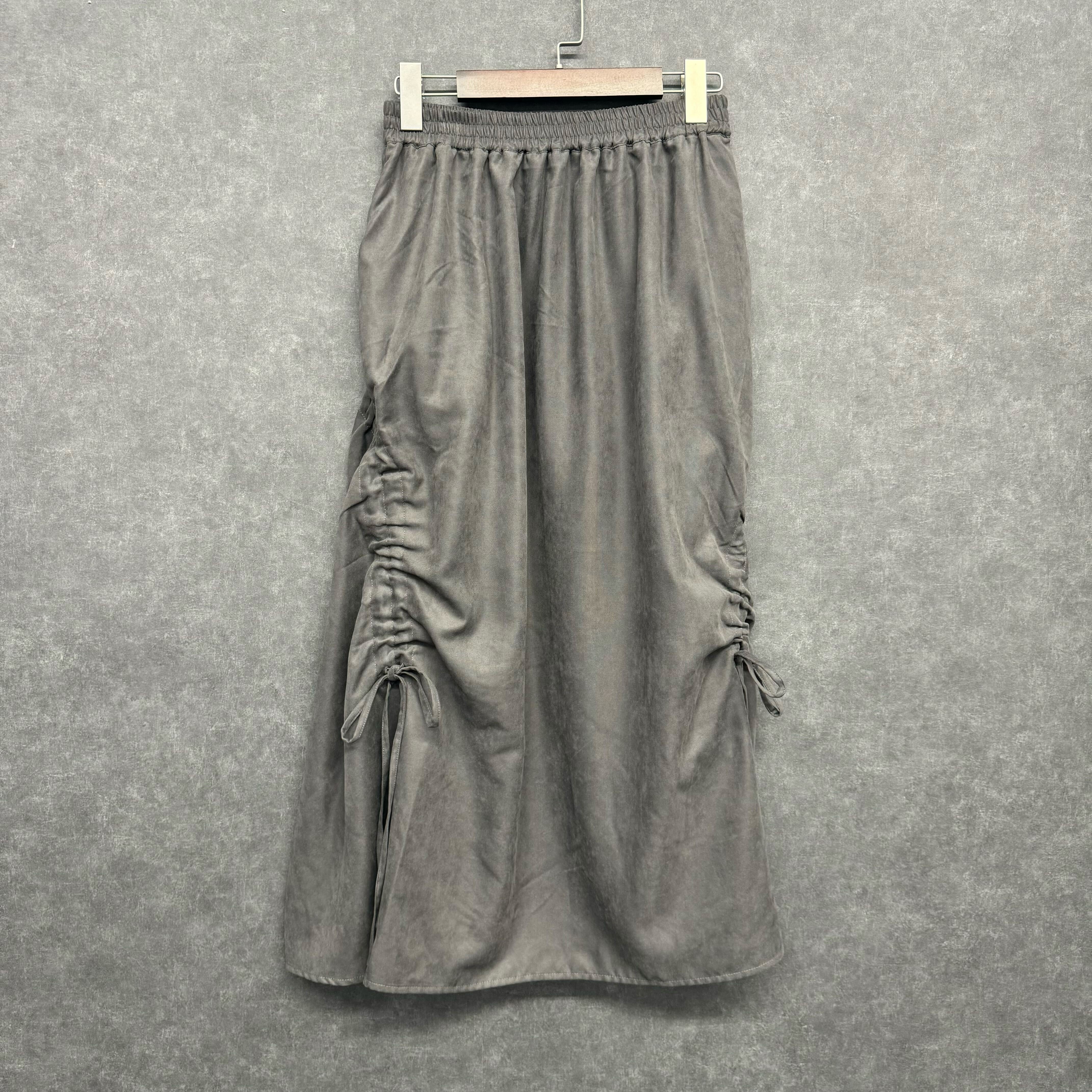 リボンシャーリングスカート スミクロ※10/28迄に順次発送予定