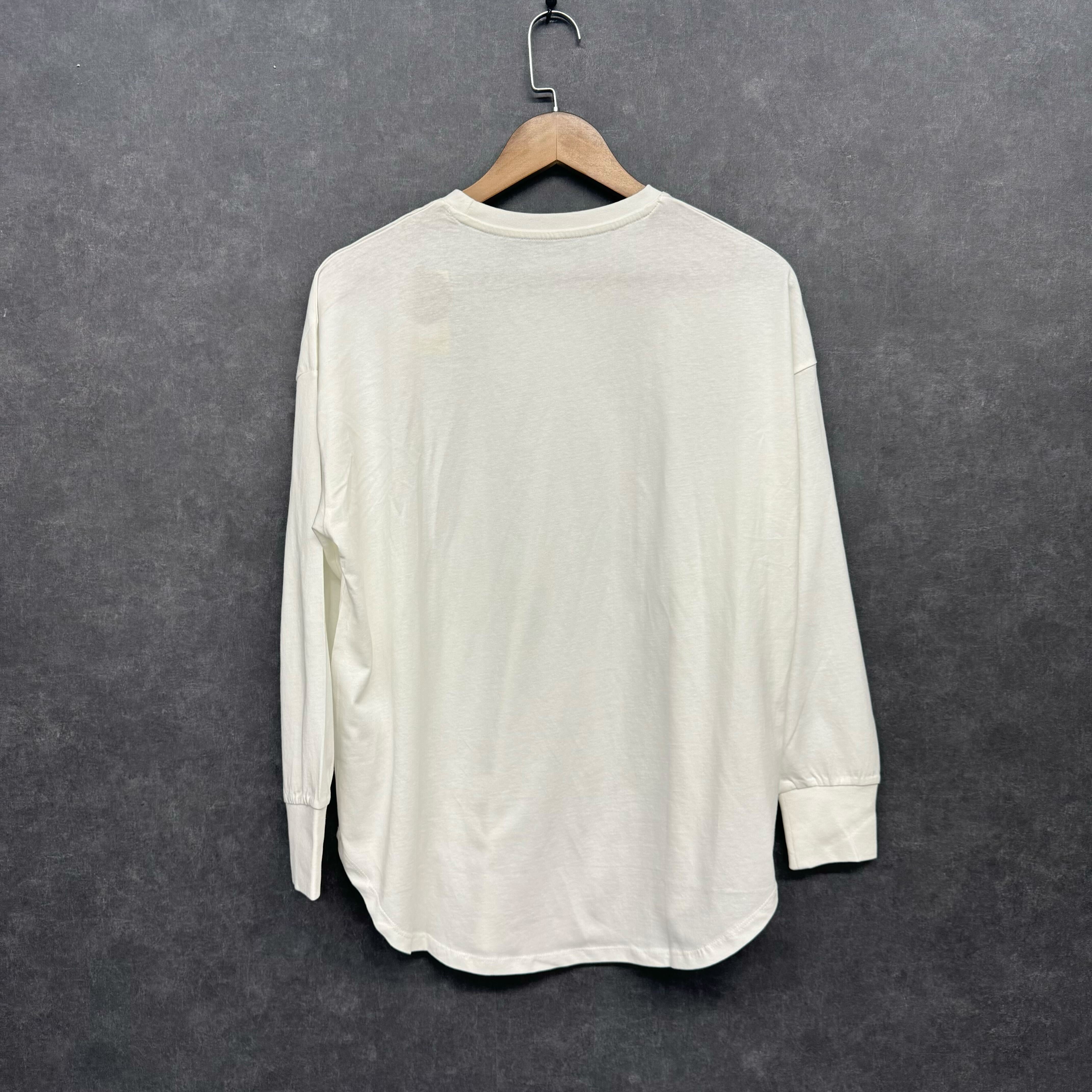 筆記体ロゴカットソー　オフホワイト　※10/28迄に順次発送予定