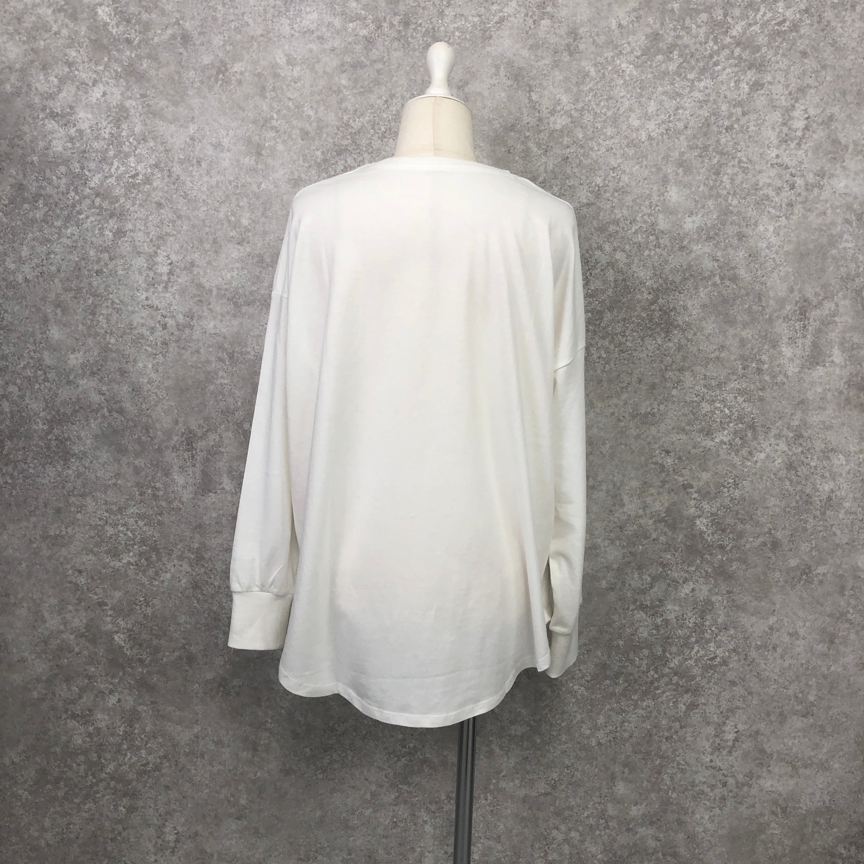 ロングTシャツ ホワイト ※10/15迄に順次発送予定