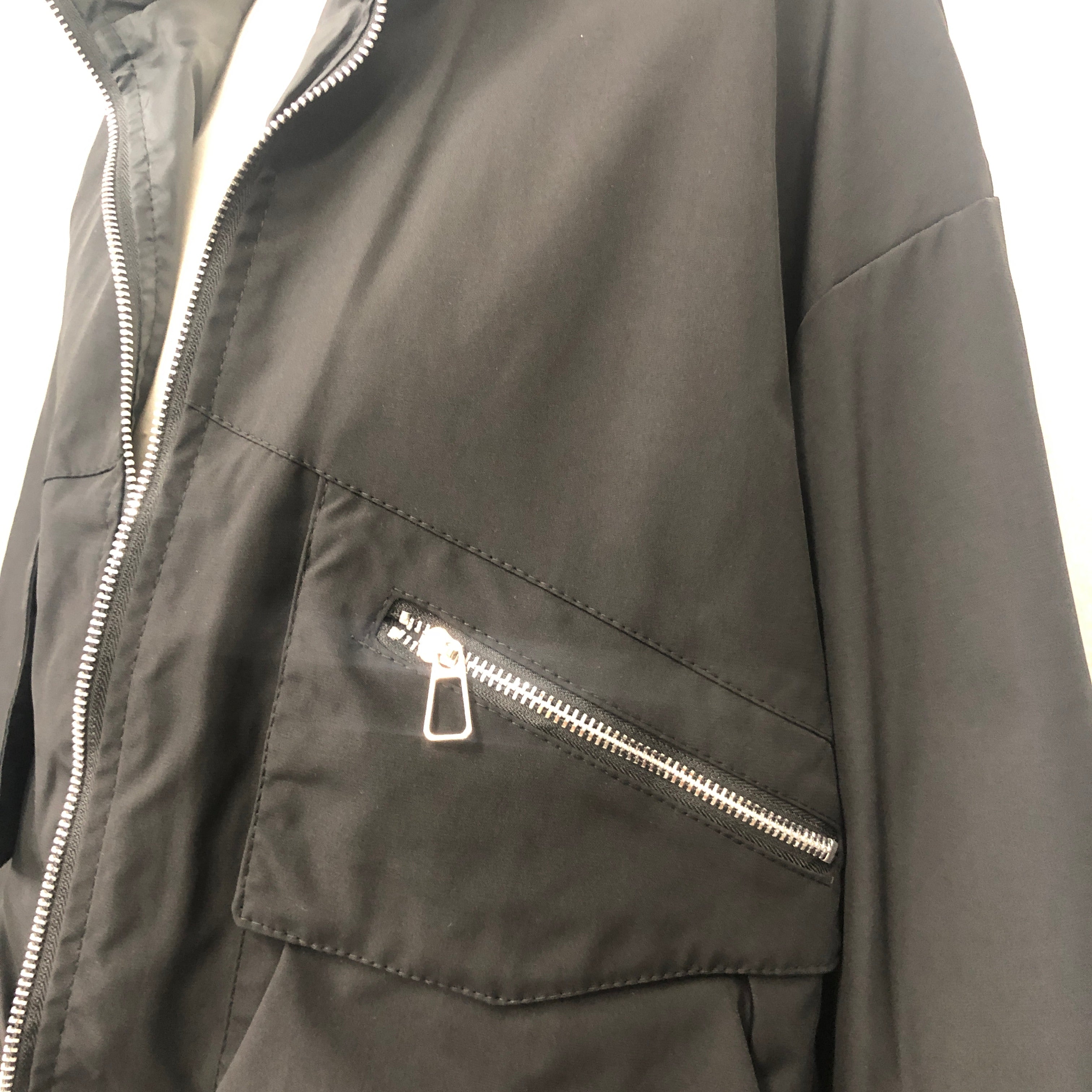 ジッパージャケット ブラック ※10/15迄に順次発送予定