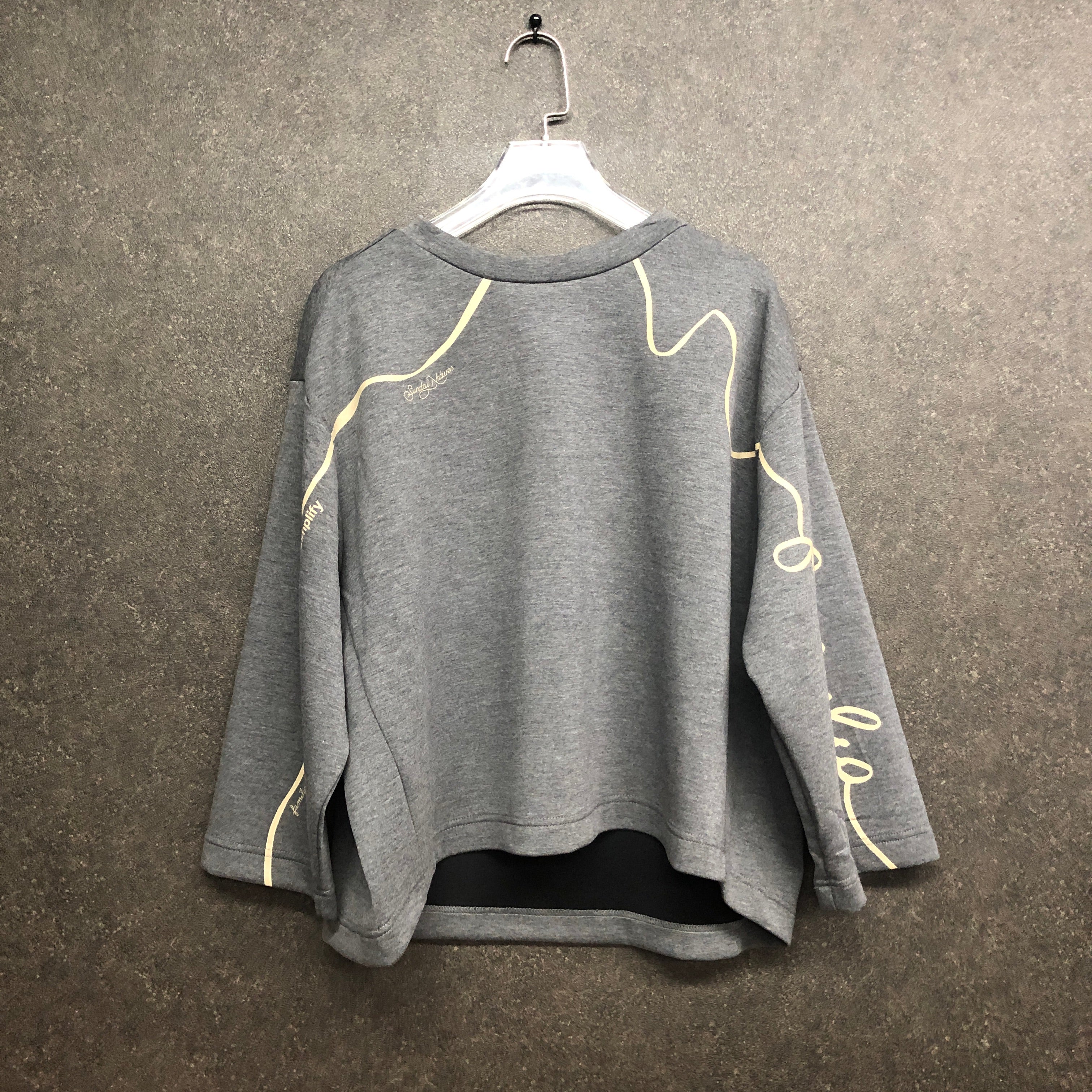 ボンディングトレーナー グレー  ※10/21迄に順次発送予定