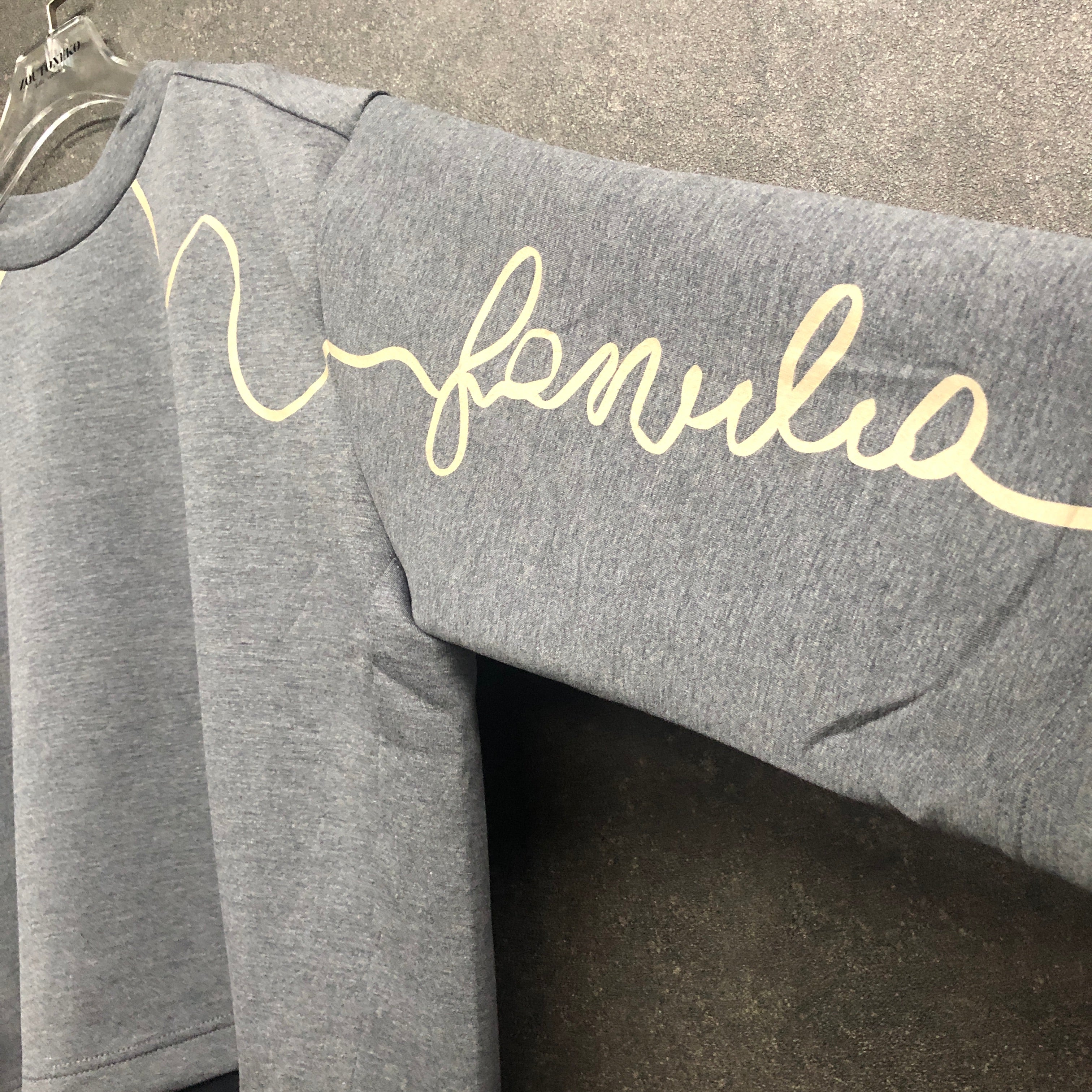 ボンディングトレーナー グレー  ※10/21迄に順次発送予定