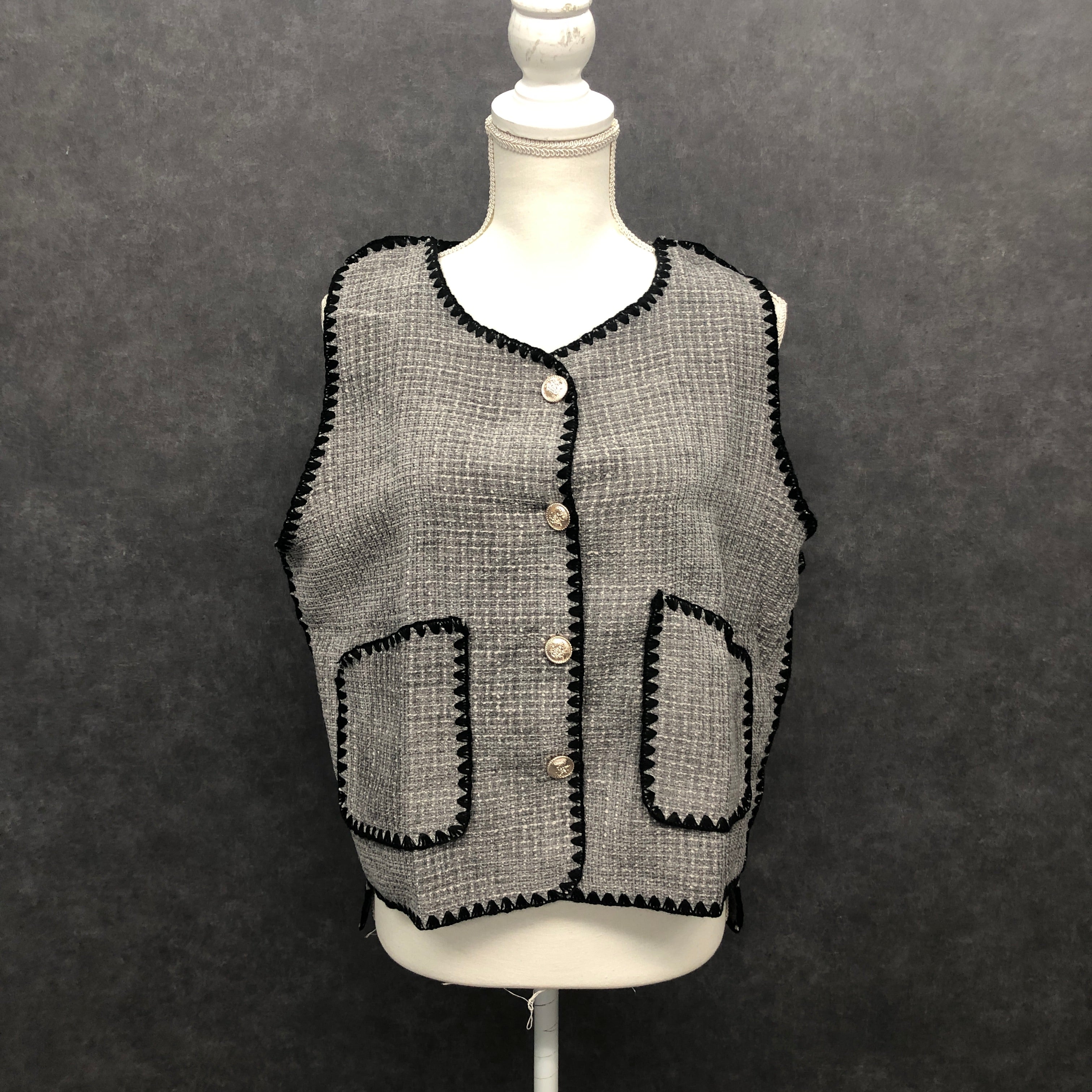 ソフトベスト グレー  ※10/21迄に順次発送予定