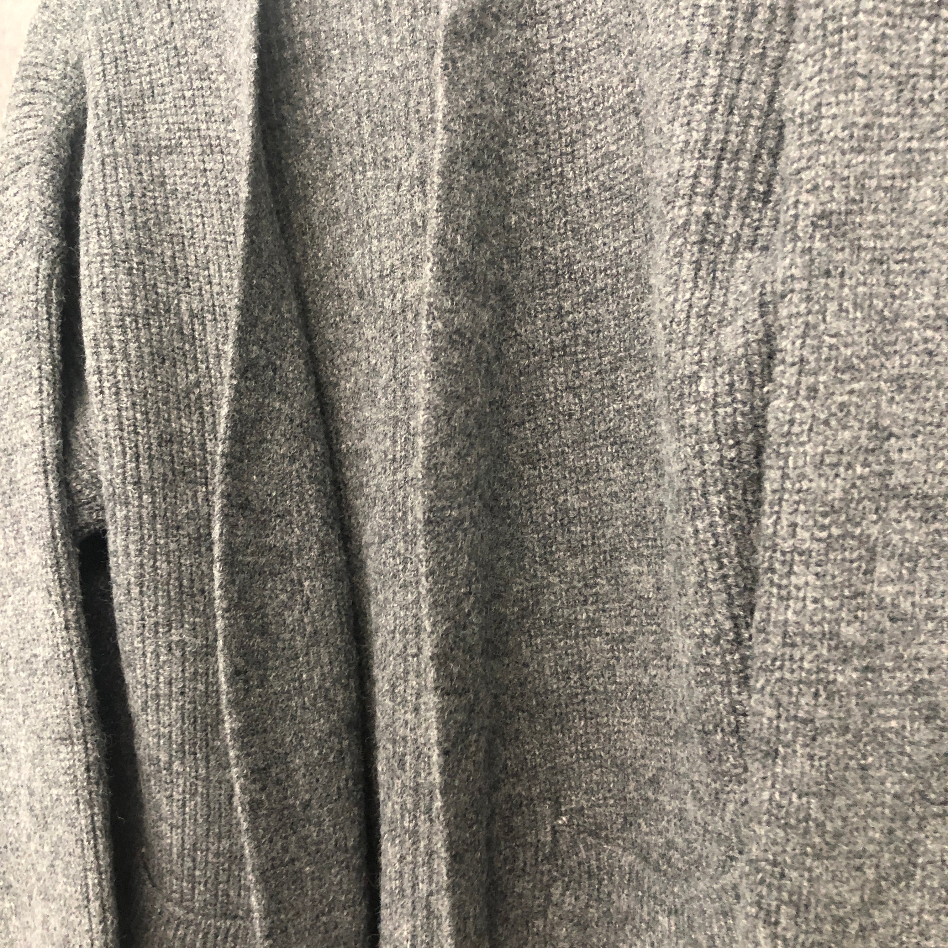 ロングカーディガン グレー※10/21迄に順次発送予定