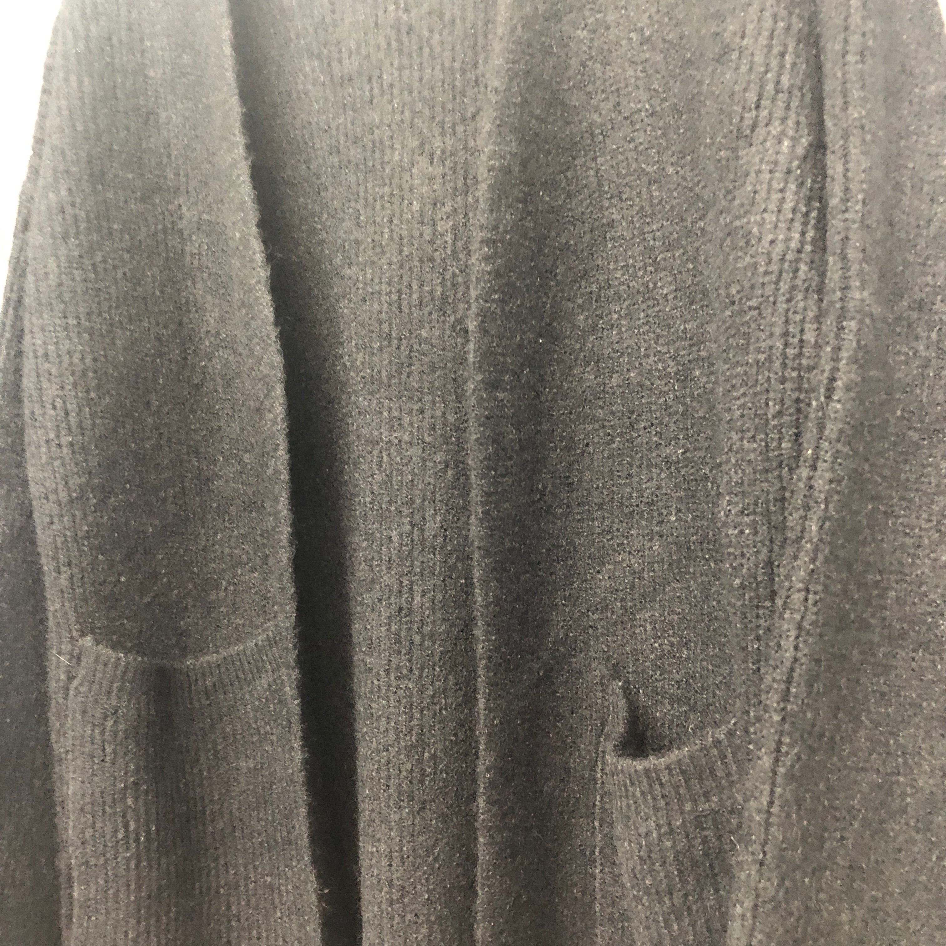 ロングカーディガン ブラック※10/21迄に順次発送予定