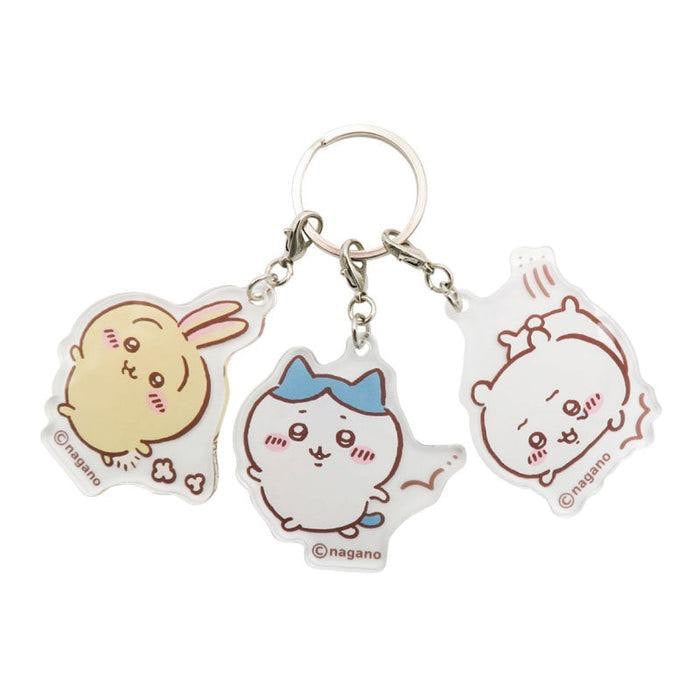 ちいかわ3連アクリルキーホルダー　ちい&ハチ&うさ※1/14までに順次発送予定