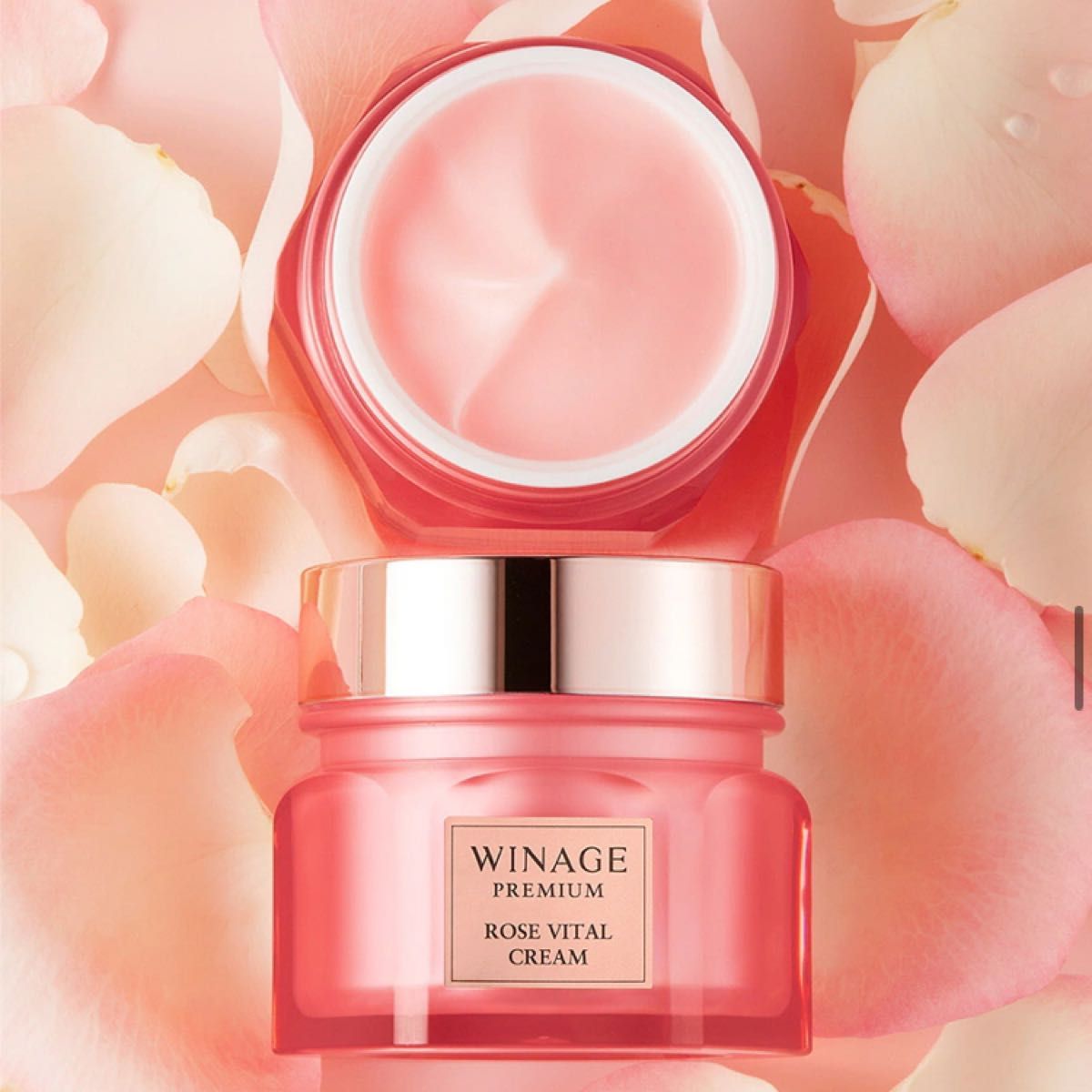 WINAGE ROSE VITAL CREAM(ｳｨﾈｰｼﾞﾛｰｽﾞﾊﾞｲﾀﾙｸﾘｰﾑ）100ml 3/4までに順次発送予定