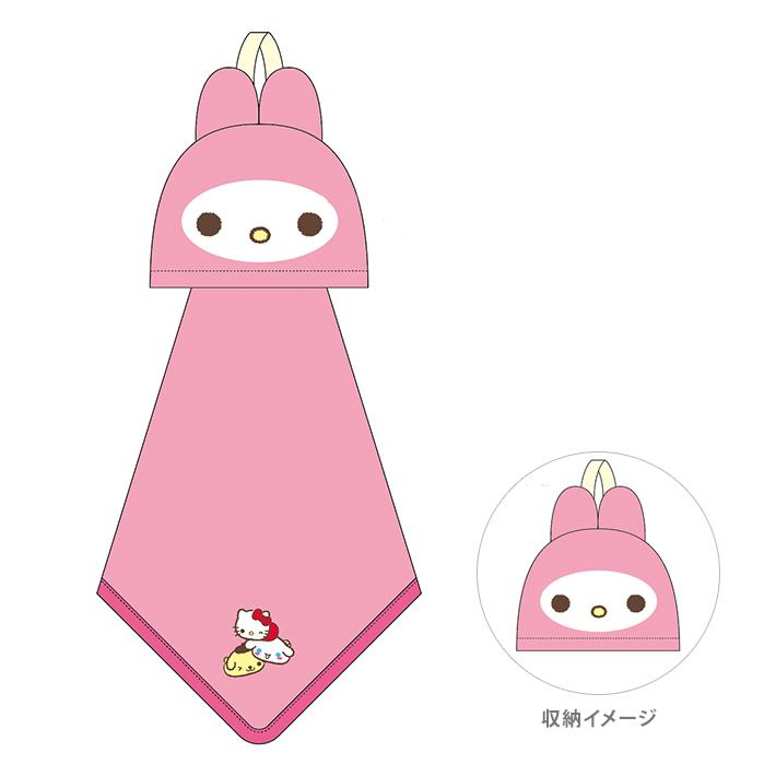 マイメロ　マイクロループタオル　　 ※8/6~8/13順次発送予定